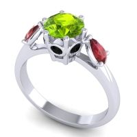 Three Stone Atta Ring