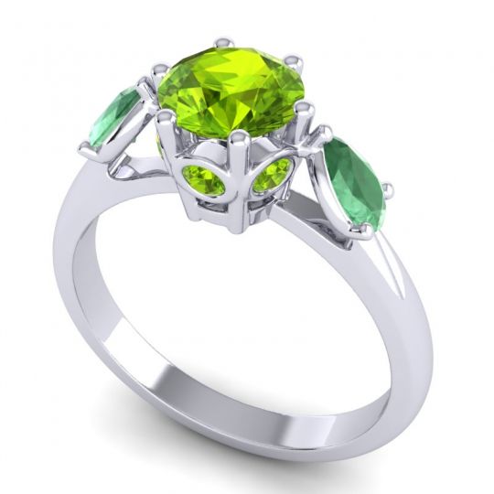 Three Stone Atta Ring