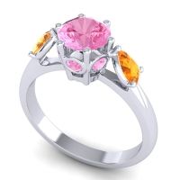 Three Stone Atta Ring