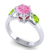 Three Stone Atta Ring