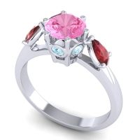 Three Stone Atta Ring