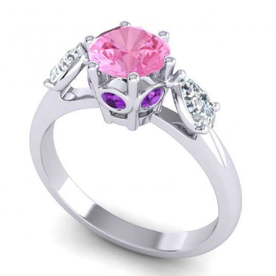 Three Stone Atta Ring