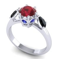 Three Stone Atta Ring