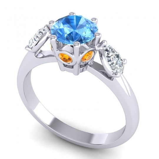 Three Stone Atta Ring