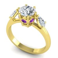 Three Stone Atta Ring