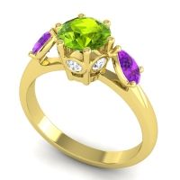 Three Stone Atta Ring