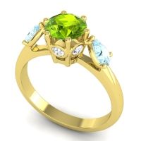 Three Stone Atta Ring