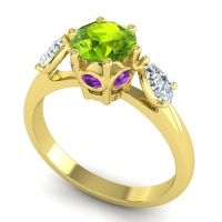 Three Stone Atta Ring