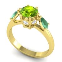 Three Stone Atta Ring