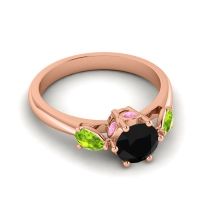 Three Stone Atta Ring