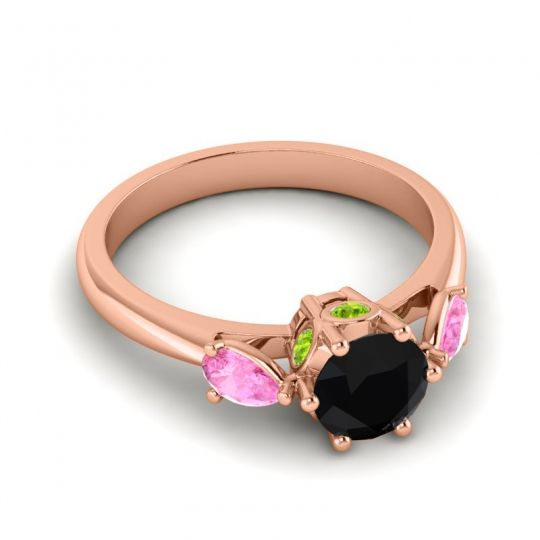 Three Stone Atta Ring