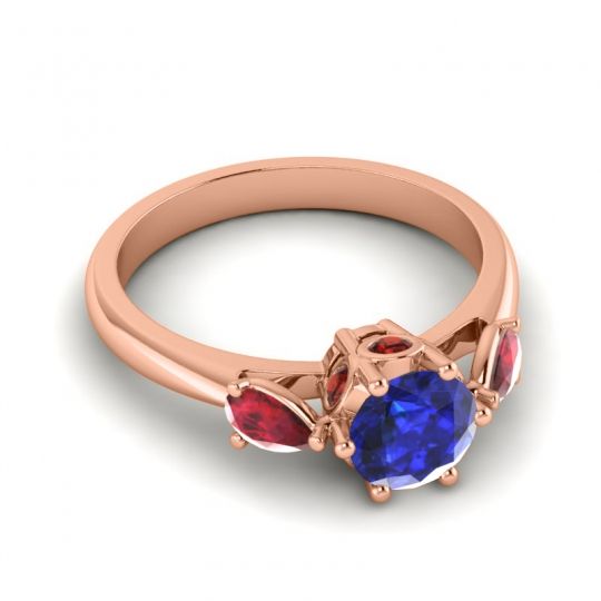 Three Stone Atta Ring