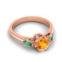 Three Stone Atta Ring