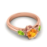 Three Stone Atta Ring