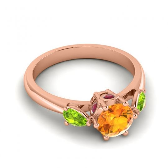Three Stone Atta Ring