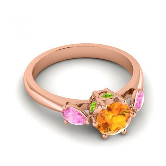 Three Stone Atta Ring