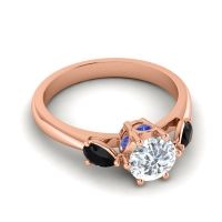 Three Stone Atta Ring