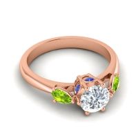 Three Stone Atta Ring