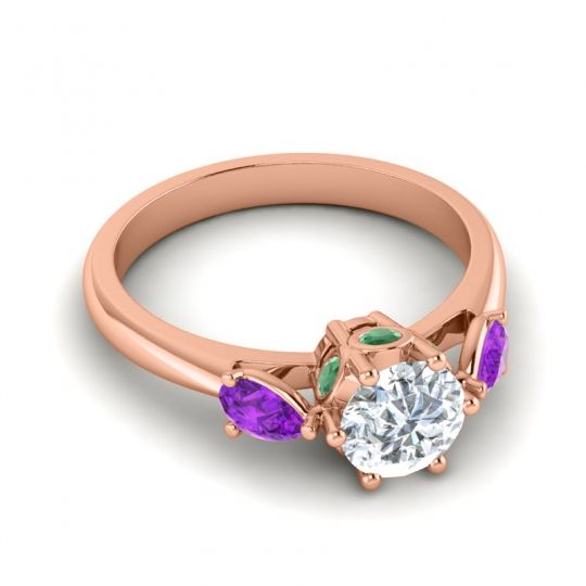 Three Stone Atta Ring