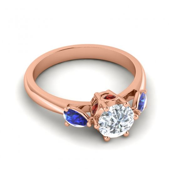 Three Stone Atta Ring