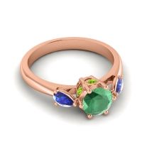 Three Stone Atta Ring