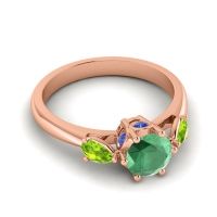 Three Stone Atta Ring