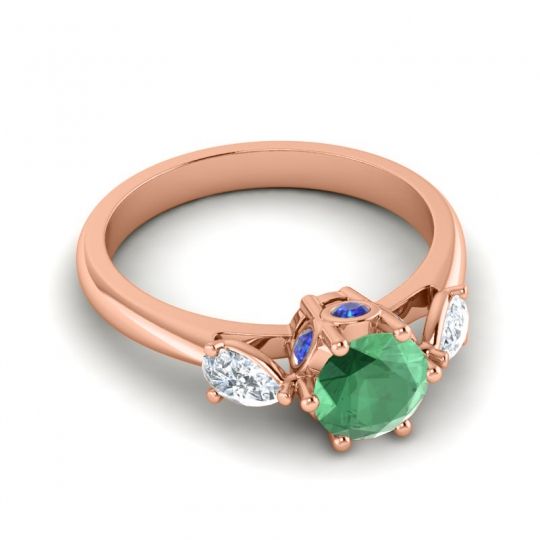 Three Stone Atta Ring