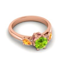 Three Stone Atta Ring