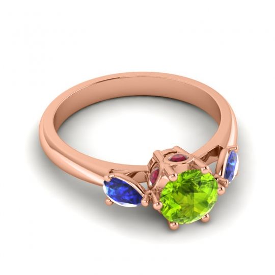 Three Stone Atta Ring