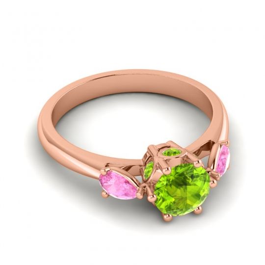 Three Stone Atta Ring