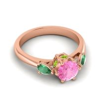 Three Stone Atta Ring