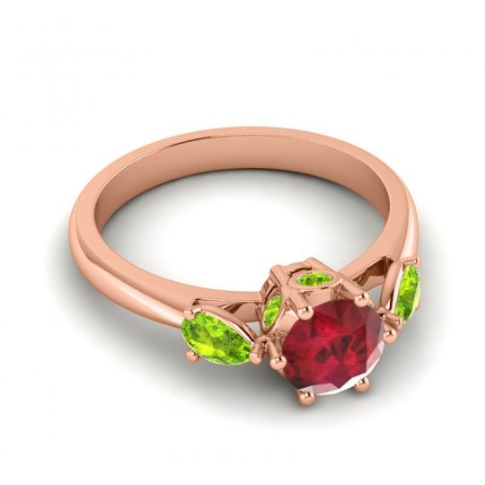 Three Stone Atta Ring