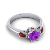 Three Stone Atta Ring