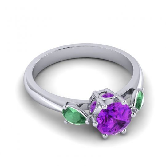 Three Stone Atta Ring