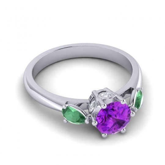 Three Stone Atta Ring