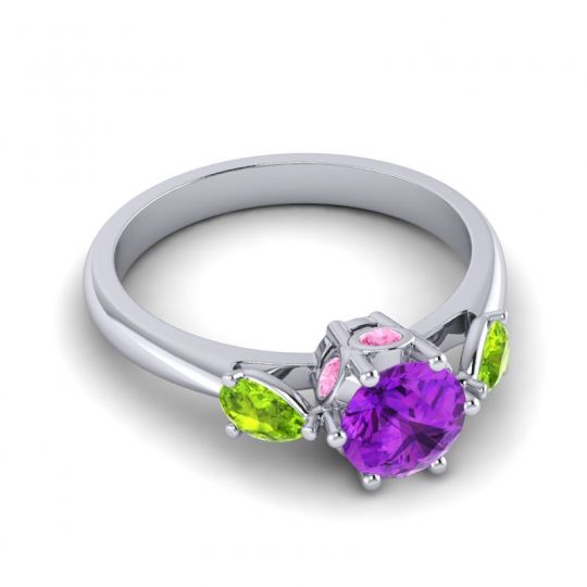 Three Stone Atta Ring