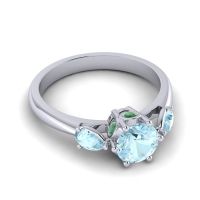 Three Stone Atta Ring