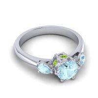 Three Stone Atta Ring