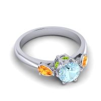 Three Stone Atta Ring