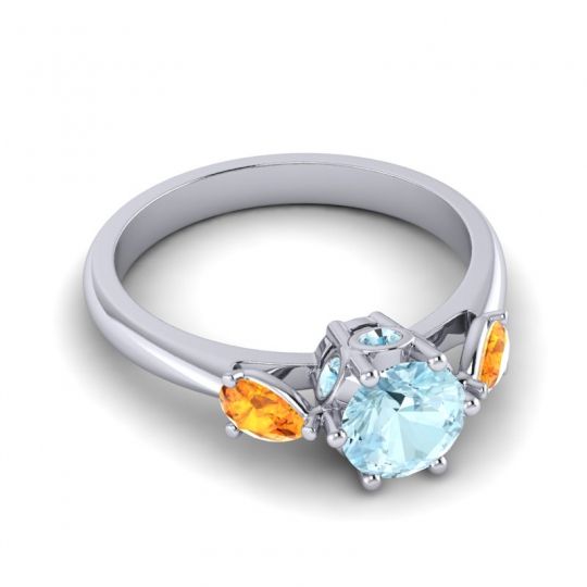 Three Stone Atta Ring