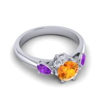 Three Stone Atta Ring