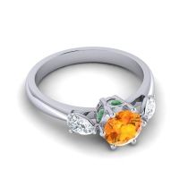 Three Stone Atta Ring