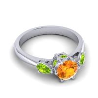 Three Stone Atta Ring