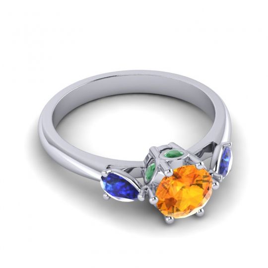 Three Stone Atta Ring