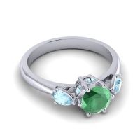 Three Stone Atta Ring