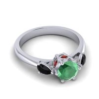 Three Stone Atta Ring