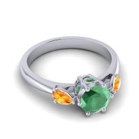 Three Stone Atta Ring