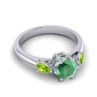 Three Stone Atta Ring