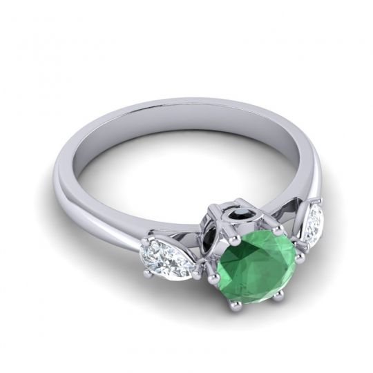 Three Stone Atta Ring