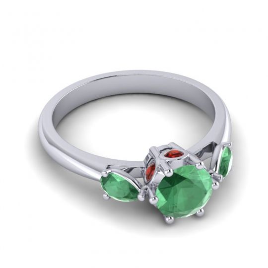 Three Stone Atta Ring